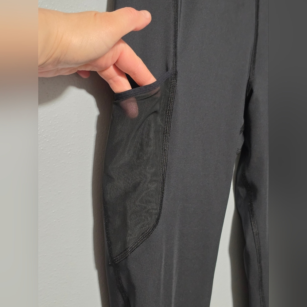REI CO-OP On The Trail Running Tights Mens Large Black Athletic Training Hiking - Picture 5 of 10